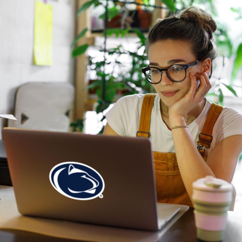 Siskiyou NCAA Siskiyou Sports Fan Shop Penn State Nittany Lions Auto Decal 8 inch sheet Team Color - Image 3